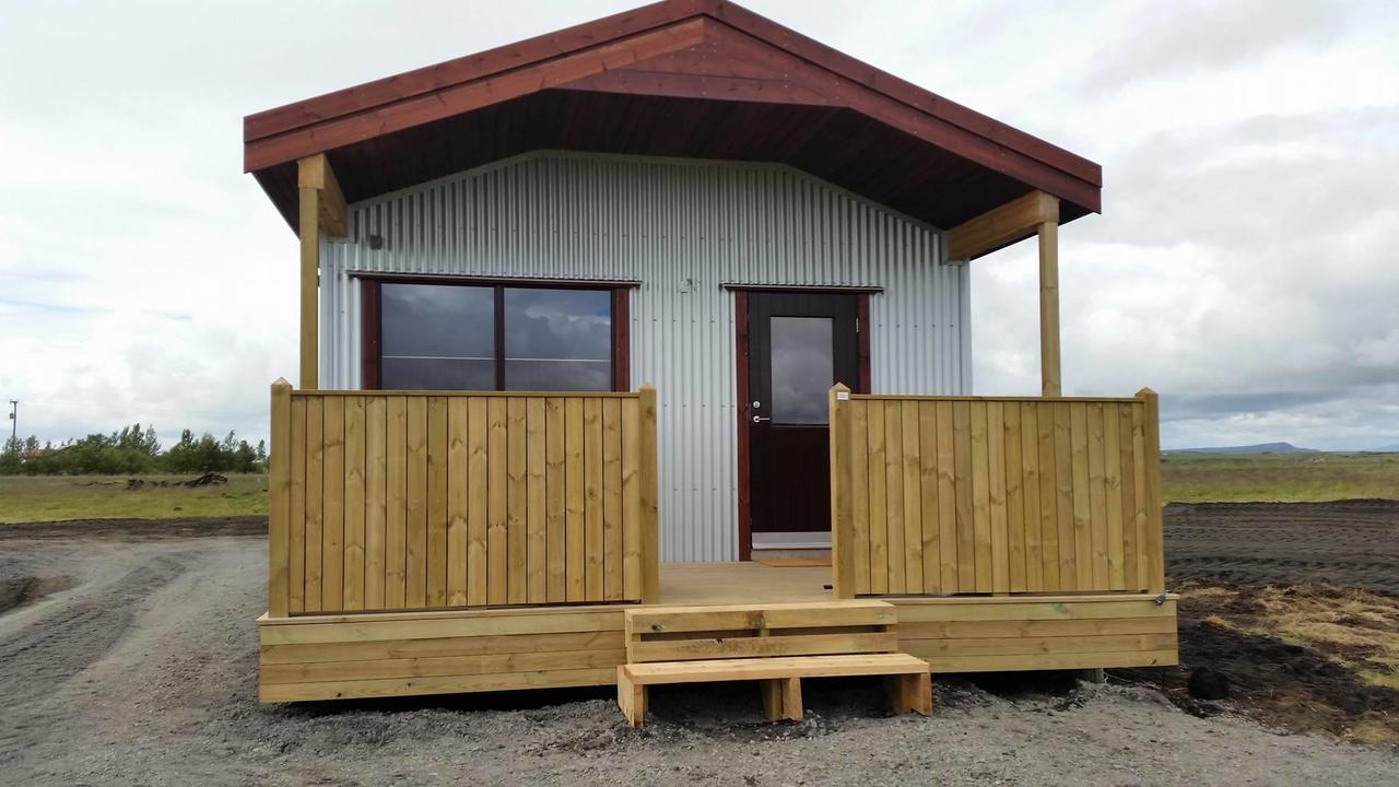 Hekla Cabin 2 Volcano And Glacier View Hella Exterior foto