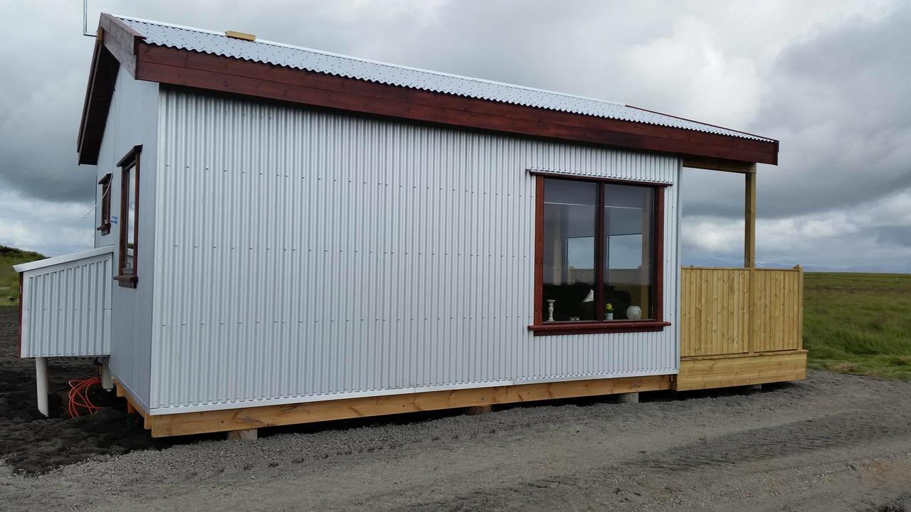 Hekla Cabin 2 Volcano And Glacier View Hella Exterior foto