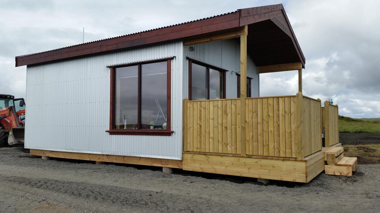Hekla Cabin 2 Volcano And Glacier View Hella Exterior foto